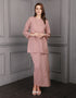 BAJU KURUNG PAHANG MODEN LINEA (DUSTY PINK)